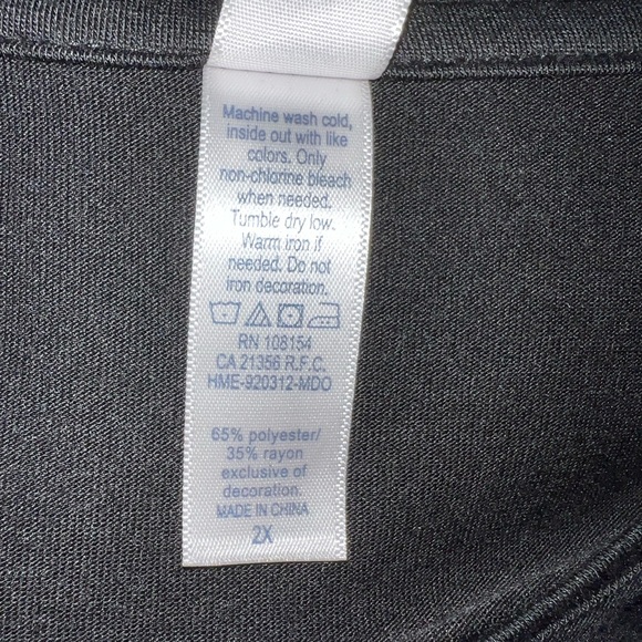 NWT Black “FabBOOlous” ghost halloween long sleeve tunic shirt - Picture 3 of 3